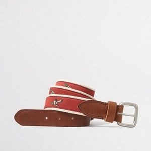 MORE RDUCED NWOT J. Crew embroidered duck belt